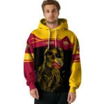 Personalized As Roma Grim Reaper Red Black Hoodie Best Selling
