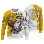 Personalized As Roma Jesus Tears Red White Sweater Best Selling