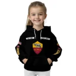 Personalized As Roma Punisher Skull Black Hoodie Best Selling