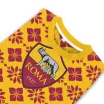 Personalized As Roma Snowflake Matrix Red Sweater Best Selling