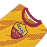 Personalized As Roma Stripe Motion Red Sweater Best Selling