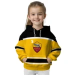 Personalized As Roma Striped Pattern Red Hoodie Best Selling