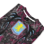 Personalized Aston Villa Antlers Pattern Claret Black Sweater Best Selling
