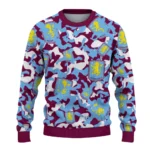 Personalized Aston Villa Camouflage Motif Sweater Best Selling