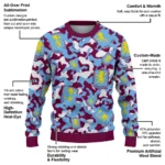 Personalized Aston Villa Camouflage Motif Sweater Best Selling