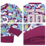 Personalized Aston Villa Camouflage Motif Sweater Best Selling