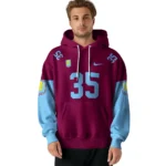 Personalized Aston Villa Minimal Design Claret Hoodie Best Selling