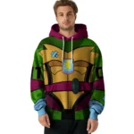 Personalized Aston Villa Superhero Armor Claret Green Hoodie Best Selling