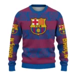 Personalized Barcelona Bulldog Motif Sweater Best Selling