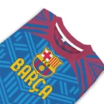 Personalized Barcelona Chevron Pattern Blue Sweater Best Selling