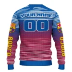 Personalized Barcelona Diamond Mesh Sweater Best Selling