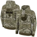Personalized Barcelona Military Style Hoodie Best Selling