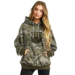 Personalized Barcelona Military Style Hoodie Best Selling