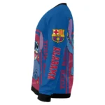 Personalized Barcelona Stitch Art Prints Blue Sweater Best Selling