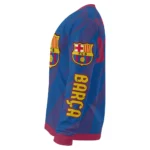 Personalized Barcelona Stripe Motion Blue Sweater Best Selling