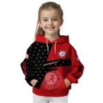 Personalized Bournemouth Abstract Shape Red Hoodie Best Selling