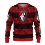 Personalized Bournemouth Bulldog Motif Sweater Best Selling