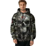 Personalized Bournemouth Camo Skull Hoodie Best Selling
