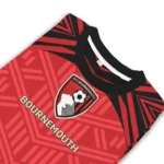 Personalized Bournemouth Chevron Pattern Red Sweater Best Selling