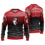 Personalized Bournemouth Diamond Mesh Sweater Best Selling