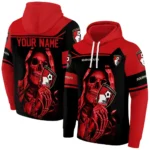 Personalized Bournemouth Grim Reaper Red Black Hoodie Best Selling