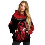 Personalized Bournemouth Grim Reaper Red Black Hoodie Best Selling