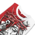 Personalized Bournemouth Jesus Tears Red White Sweater Best Selling