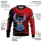Personalized Bournemouth Stitch Art Prints Red Sweater Best Selling