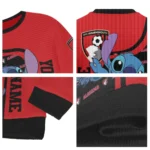 Personalized Bournemouth Stitch Art Prints Red Sweater Best Selling