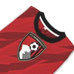 Personalized Bournemouth Stripe Motion Red Sweater Best Selling