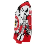 Personalized Brentford Burst Swirl Red Sweater Best Selling