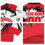 Personalized Brentford Burst Swirl Red Sweater Best Selling