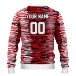 Personalized Brentford Camouflage Stripe Red White Sweater Best Selling