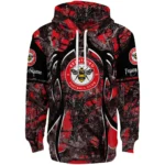 Personalized Brentford Hunting Theme Red Black Hoodie Best Selling