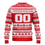 Personalized Brentford Tent Stripes Red White Sweater Best Selling