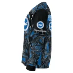 Personalized Brighton Hove Albion Antlers Pattern Blue Black Sweater Best Selling