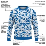 Personalized Brighton Hove Albion Camouflage Motif Sweater Best Selling