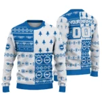 Personalized Brighton Hove Albion Christmastree Bands White Sweater Best Selling