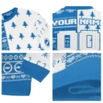 Personalized Brighton Hove Albion Christmastree Bands White Sweater Best Selling