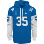 Personalized Brighton Hove Albion Minimal Design Blue Hoodie Best Selling