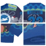 Personalized Brighton Hove Albion Spongebob Designs Blue Sweater Best Selling