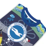 Personalized Brighton Hove Albion Spongebob Designs Blue Sweater Best Selling