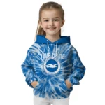 Personalized Brighton Hove Albion Tie Dye Pattern Blue Hoodie Best Selling