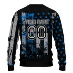 Personalized Brighton Hove Albion Vintage Usa Flag Black Sweater Best Selling