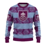 Personalized Burnley Bulldog Motif Sweater Best Selling