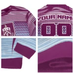 Personalized Burnley Diamond Mesh Sweater Best Selling