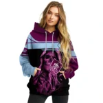 Personalized Burnley Grim Reaper Burgundy Black Hoodie Best Selling
