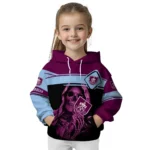 Personalized Burnley Grim Reaper Burgundy Black Hoodie Best Selling