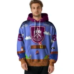 Personalized Burnley Mario Blue Black Hoodie Best Selling