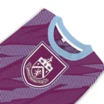 Personalized Burnley Stripe Motion Burgundy Sweater Best Selling